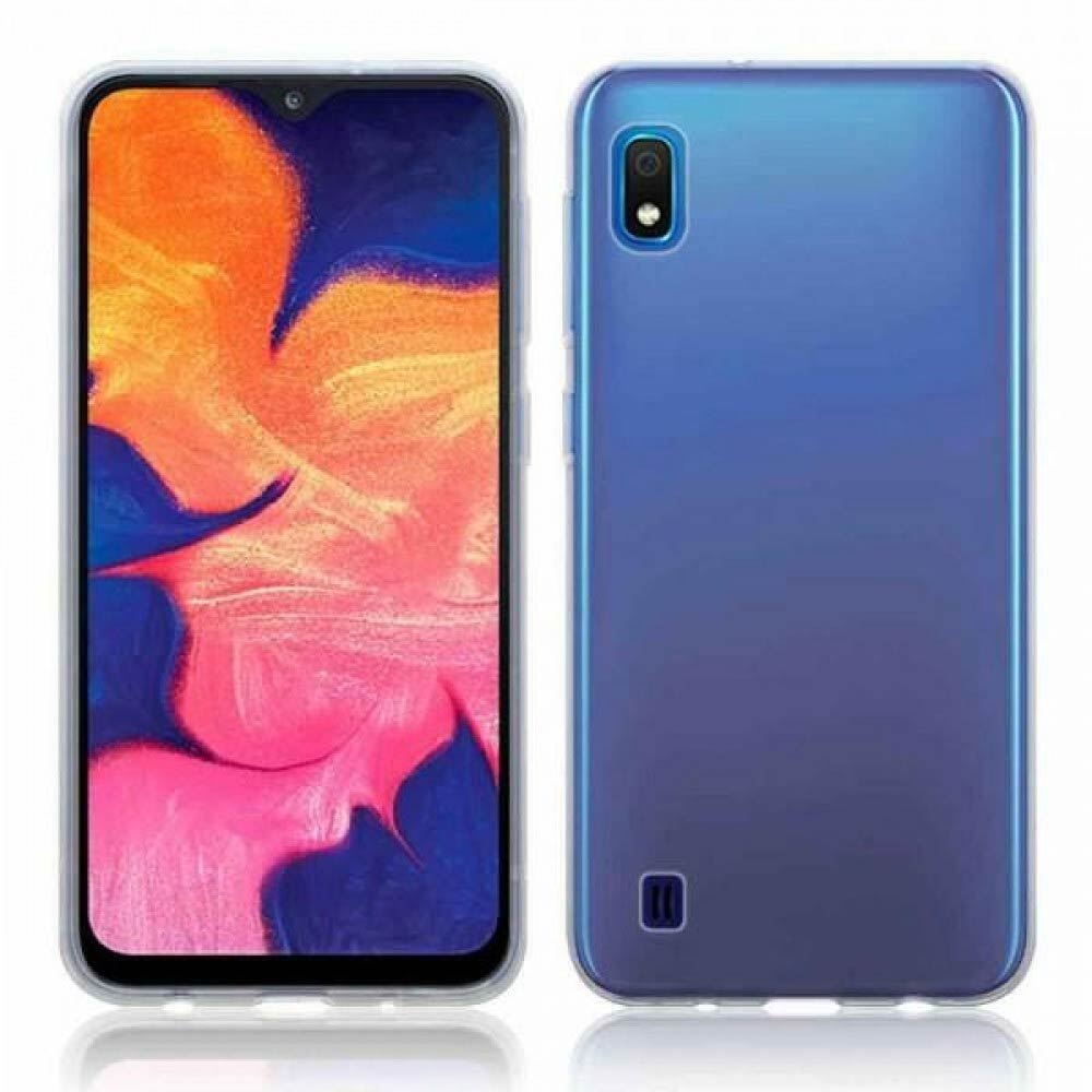 3 Custodie In Silicone TPU Per Samsung Galaxy A10 – Morbide, Ultra Sottili, Trasparenti, Antiurto - 3