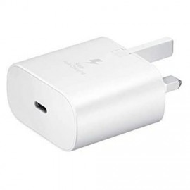 Compatibale SAMSUNG 25W PD Adapter [UK Plug] – White