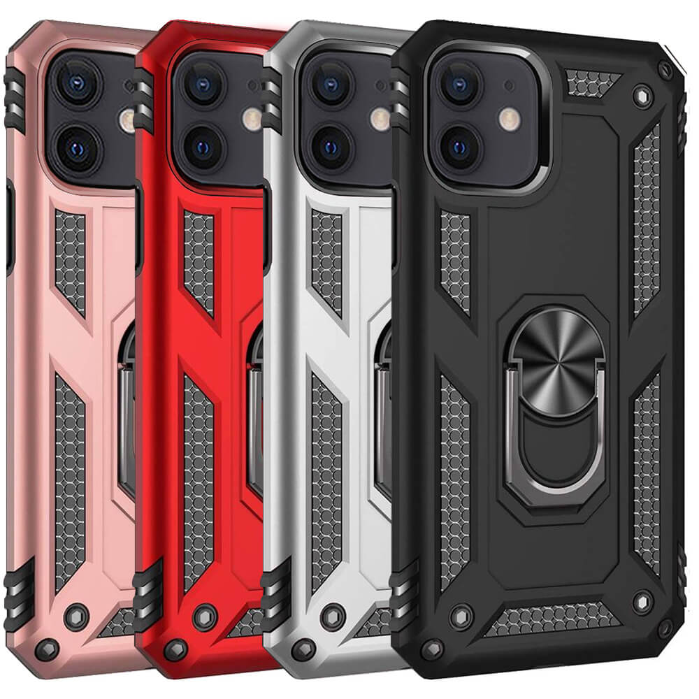 Compatible Ring Armor Case For IPhone 12 Mini (5.4)