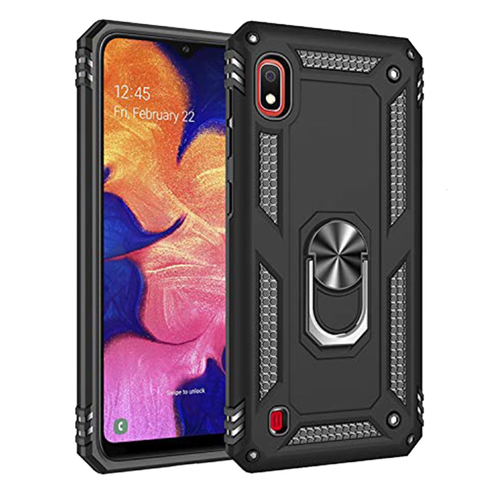 Compatible Ring Armor Case For Samsung Galaxy A10 SM-A105