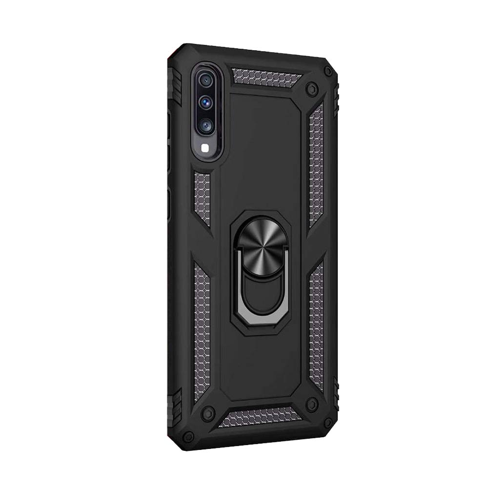Compatible Ring Armor Case For Samsung Galaxy A50 SM-A505
