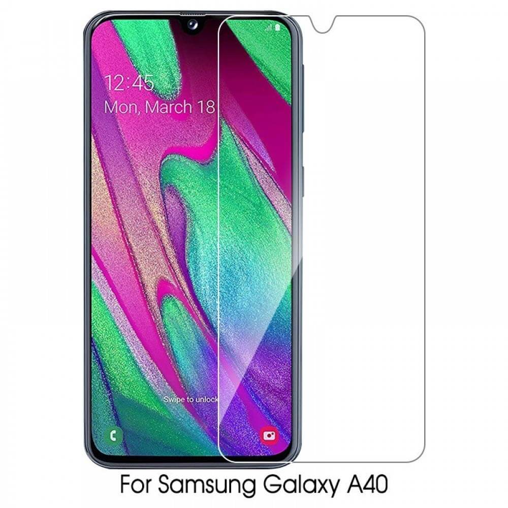 Compatible Tempered Glass For Samsung A40