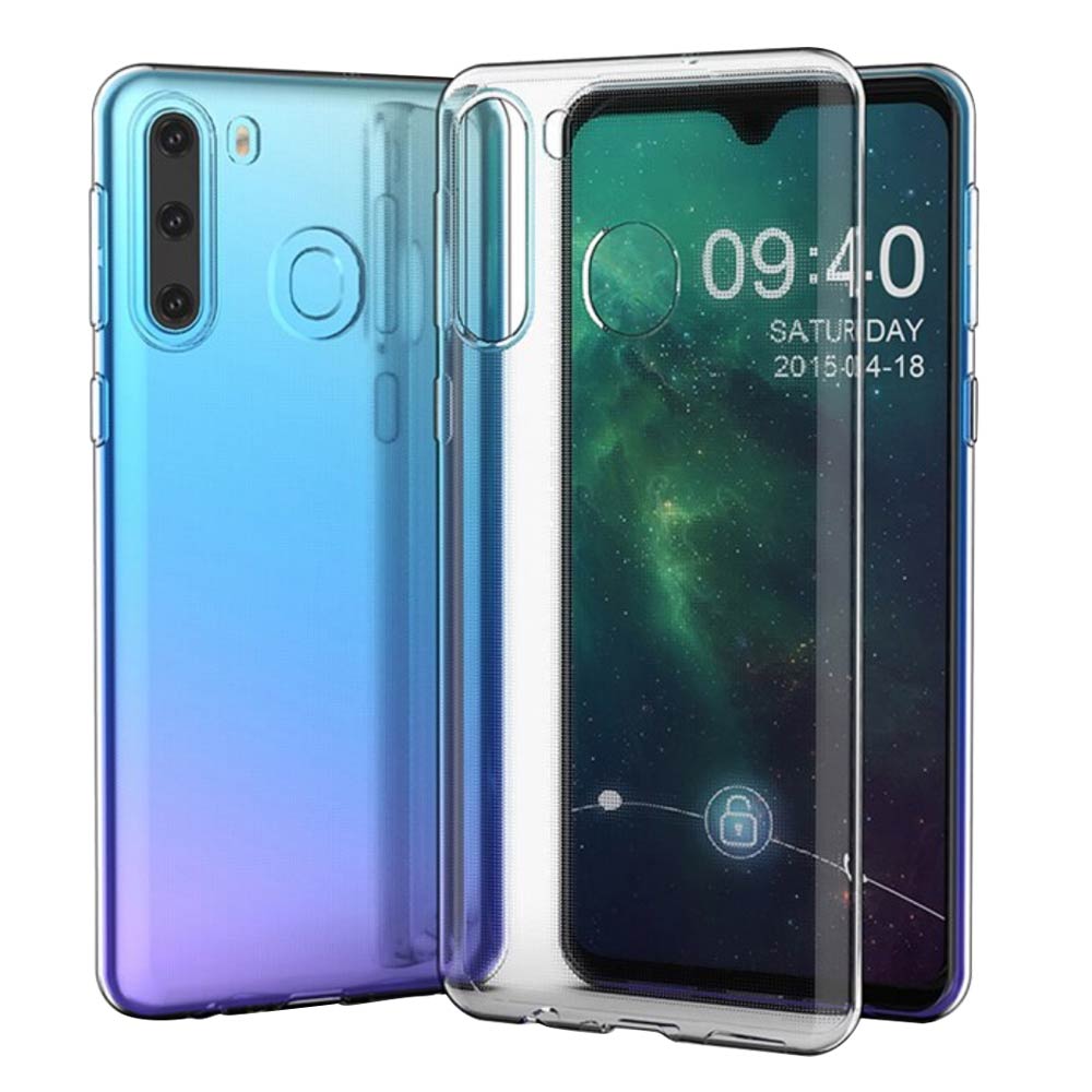 Clear Soft TPU Gel Protective Case For Samsung A21